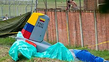 Kolumbijos aviacijos mokykloje nukritęs T-34 lėktuvas