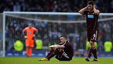 Jamie MacDonaldo ir Danny Wilsono reakcija pralaimėjus &bdquo;St. Mirren&ldquo; klubui