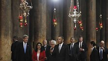 Barackas Obama Vie&scaron;paties gimimo bažnyčioje