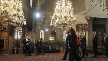 Barackas Obama Vie&scaron;paties gimimo bažnyčioje