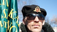 Mitingas prie&scaron; nevalstybinės kalbos naudojimą