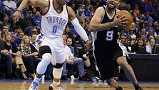 Russellas Westbrookas ir Tony Parkeris