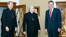Gintaras Gru&scaron;as, Audrys Juozas Bačkis ir Algirdas Butkevičius