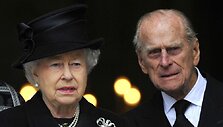 Didžiosios Britanijos karalienė Elizabeth II  ir princas Philipas