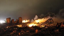 Teksaso trą&scaron;ų gamykloje nugriaudėjo galingas sprogimas