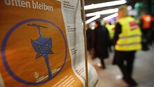 &bdquo;Lufthansa&ldquo; streikas Frankfurto oro uoste