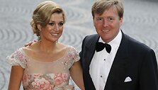 Nyderlandų princas Willemas Alexanderis su žmona Maxima
