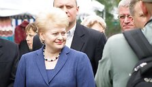 Dalia Grybauskaitė Burbi&scaron;kio dvare