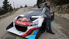 Sebastienas Loebas prie &bdquo;Peugeot 208 T16&ldquo;