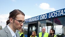 Vilniaus oro uosto vadovas Gediminas Almantas