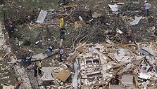 Tornadas nusiaubė  Granberio miestą.