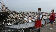 Tornado Oklahomoje padariniai