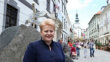 Dalia Grybauskaitė Bratislavoje