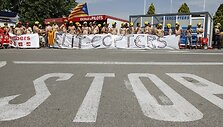 Ispanijos gaisrininkų protestas