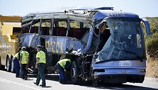Autobuso avarija Ispanijoje