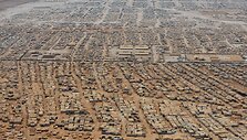 Sirijos pabėgėlių stovykla Jordanijoje 