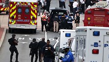 Policija ie&scaron;ko JAV karinio laivyno &scaron;tabe &scaron;audžiusio asmens.