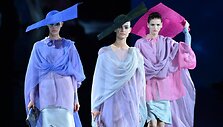 &bdquo;Giorgio Armani&ldquo; kolekcijos pristatymas Milane