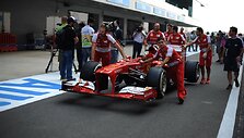 Fernando Alonso bolidas &bdquo;Scuderia Ferrari F138&ldquo;