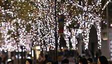 Marunouchi gatvės papuo&scaron;imas Tokijuje