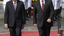 Vietnamo prezidentas Truongas Tan Sangas ir Rusijos prezidentas Vladimiras Putinas 