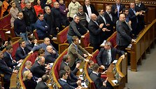 Deputatai Ukrainos parlamente 