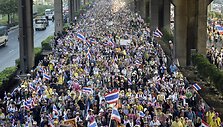 Protestuotojai Bankoke
