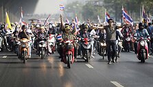 Protestuotojai Bankoke