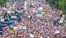 Protestuotojai Bankoke