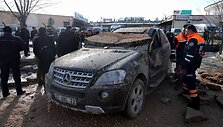 Dujų vamzdžių sprogimo padariniai Gaziantepe