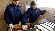 Amunicijos ir &scaron;audmenų naikinimo pastato atidarymas
