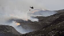 Gaisras Norvegijoje 