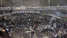 Protestuotojai Kijeve