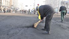 Protestuotojai Kijeve
