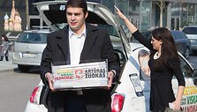 Artūras Zuokas VRK įteikė palaikymo para&scaron;us