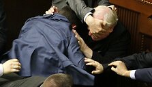 Mu&scaron;tynės Ukrainos Auk&scaron;čiausioje Radoje