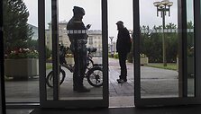 Dviratininkų protestas prie Seimo