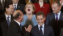 Angela Merkel Europos ir Azijos lyderių susitikime (2010 m.)