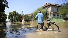 Potvynis Bulgarijos &scaron;iaurės vakaruose
