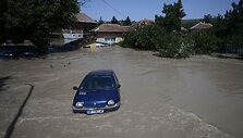 Potvynis Bulgarijos &scaron;iaurės vakaruose