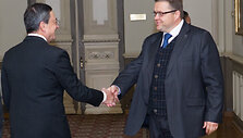 Mario Draghi ir Vitas Vasiliauskas