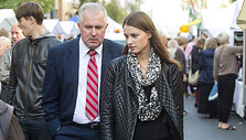 Arvydas Anu&scaron;auskas ir Lina Bulanovaitė Tautų mugėje