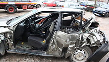 &bdquo;Audi&ldquo; automobilis po avarijos 