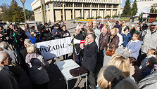 Lietuvos pensininkų partijos mitingas 