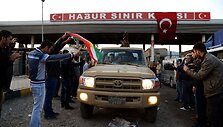 Irako kurdų kovotojai Turkijoje