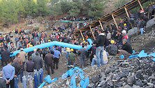 Turkijos anglies kasykloje bandoma i&scaron;gelbėti po žeme įkalintus angliakasius 
