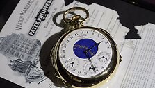 Auksinis &bdquo;Patek Philippe&ldquo; laikrodis