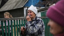 Per ap&scaron;audymus nuniokoti Donecko gyventojų namai