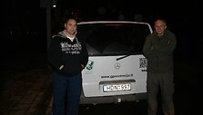 Lietuvos kariuomenės i&scaron;minuotojas perdavė labdaros siuntą Ukrainos kolegoms