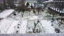 Sniegas Marijampolės rajone